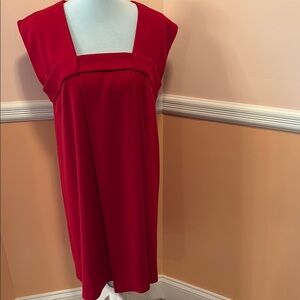 Chadwicks Red Sleeveless Dress